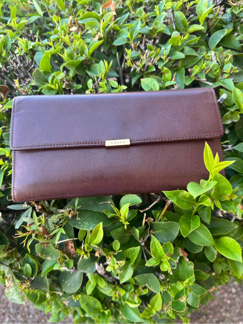 Coach Vintage Brown Wallet